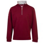 ProQuip Mistral Burgundy 1/4 Zip