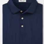 Peter Millar Solid Stretch Polo Navy
