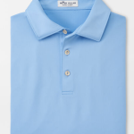 Peter Millar Solid Stretch Polo Cottage Blue